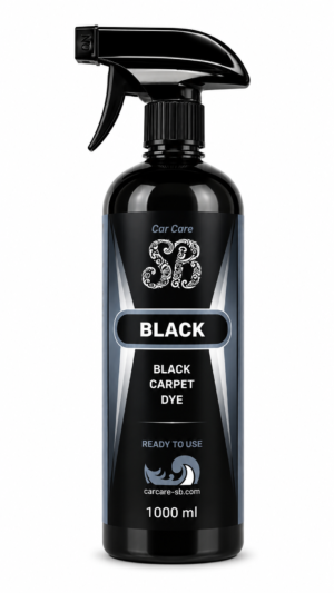 Фарба для тканини ковроліну та килимів 1000 мл. – CarCare-SB Black Carpet Dye