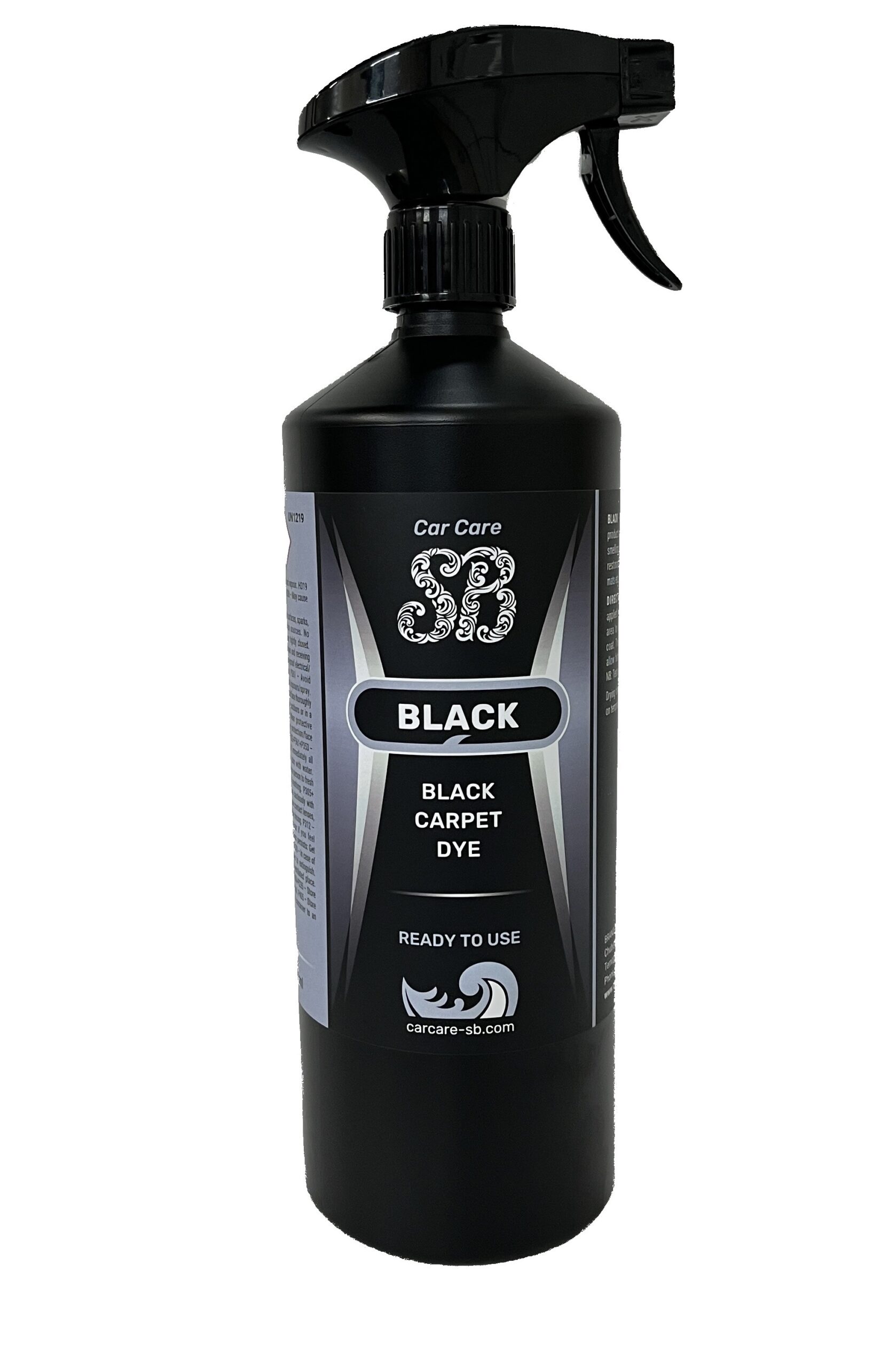 Фарба для тканини ковроліну та килимів 1000 мл. - CarCare-SB Black Carpet Dye
