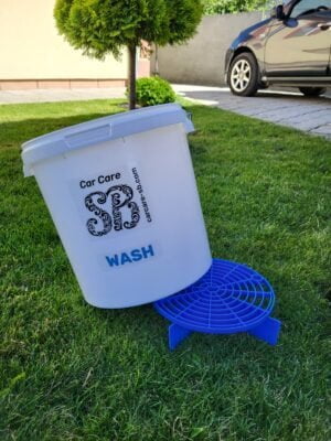 Фірмове відро та cітка для ручного миття шампунем - CarCare-SB Wash Bucket