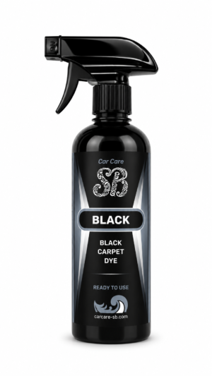 Фарба для тканини ковроліну та килимів 500 мл. – CarCare-SB Black Carpet Dye