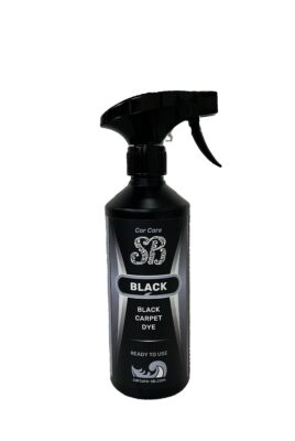 Фарба для тканини ковроліну та килимів 500 мл. - CarCare-SB Black Carpet Dye