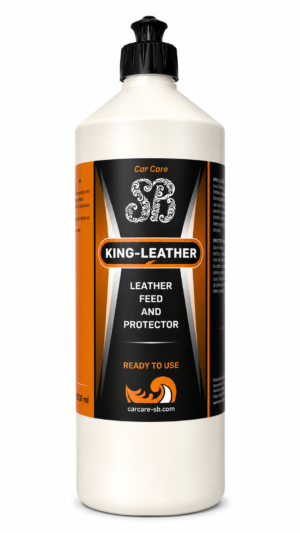Крем зволожувач для шкіряних покриттів 1000 мл. – CarCare-SB King-Leather