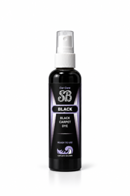 Фарба для тканини ковроліну та килимів 100 мл. - CarCare-SB Black Carpet Dye