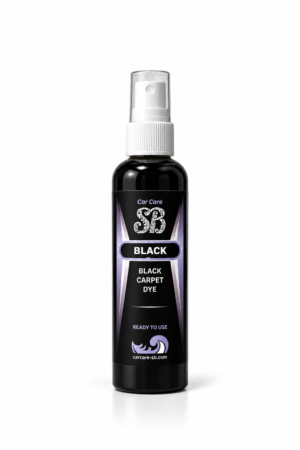 Фарба для тканини ковроліну та килимів 100 мл. - CarCare-SB Black Carpet Dye