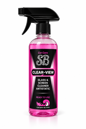 Очищувач скла та екранів з антистатичним ефектом 500 мл. - CarCare-SB Clear-View