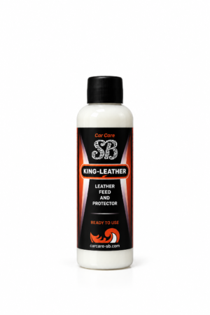 Крем зволожувач для шкіряних покриттів 100 мл. - CarCare-SB King-Leather